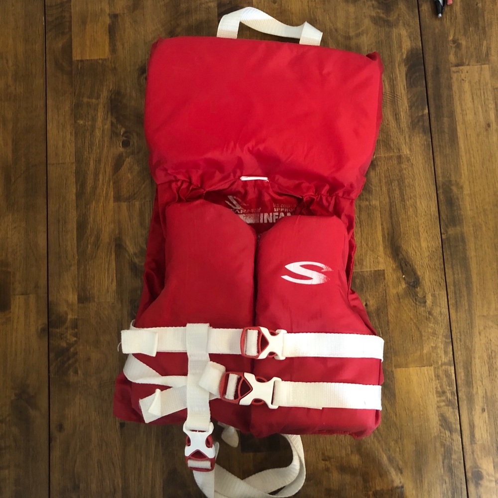 Stearns Red Life Jacket